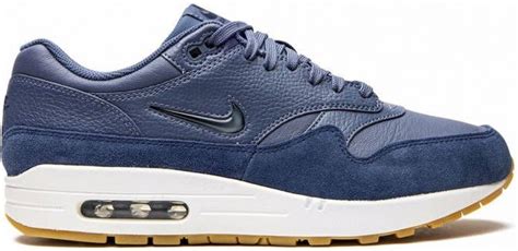 nike airmax wit met blauw|nike air max 1 blauw.